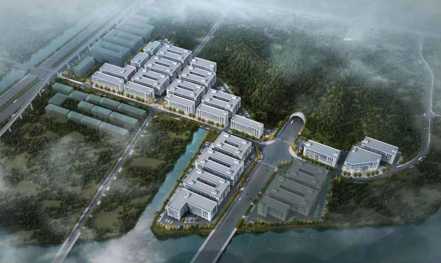 溫嶺市全域改造產業升級實驗區產業園一期工程